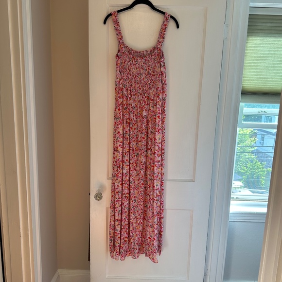 Seraphine maternity floral print maxi dress, size 8 - Picture 2 of 3